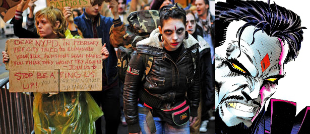 Why Is The Occupy Wall Street Crowd Inadvertently Making Mr Sinister