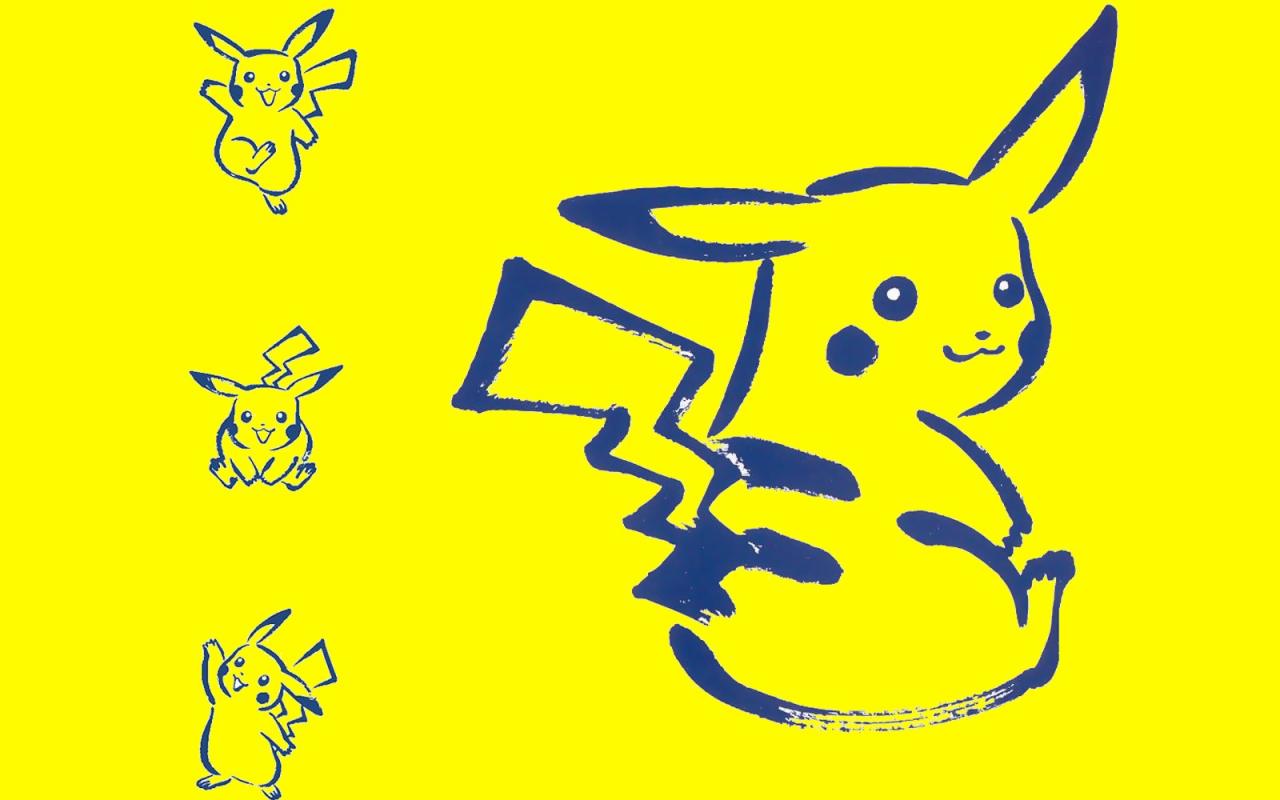 Pikachu Pokemon Yellow Wallpaper Hq