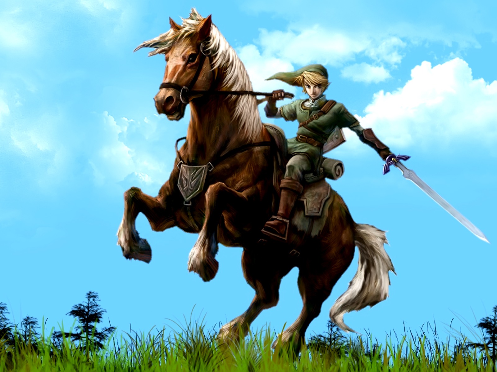 Legend of Zeldas Link desktop wallpaper 1600x1200