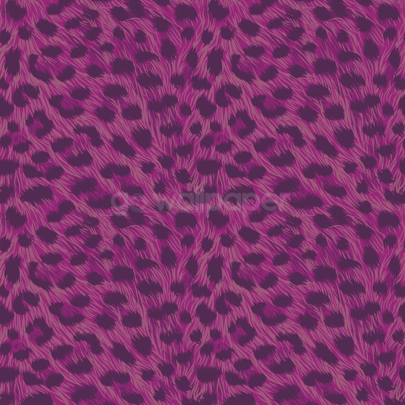 Fine Decor Furs Leopard Print Wallpaper in PinkPurple   FD30682