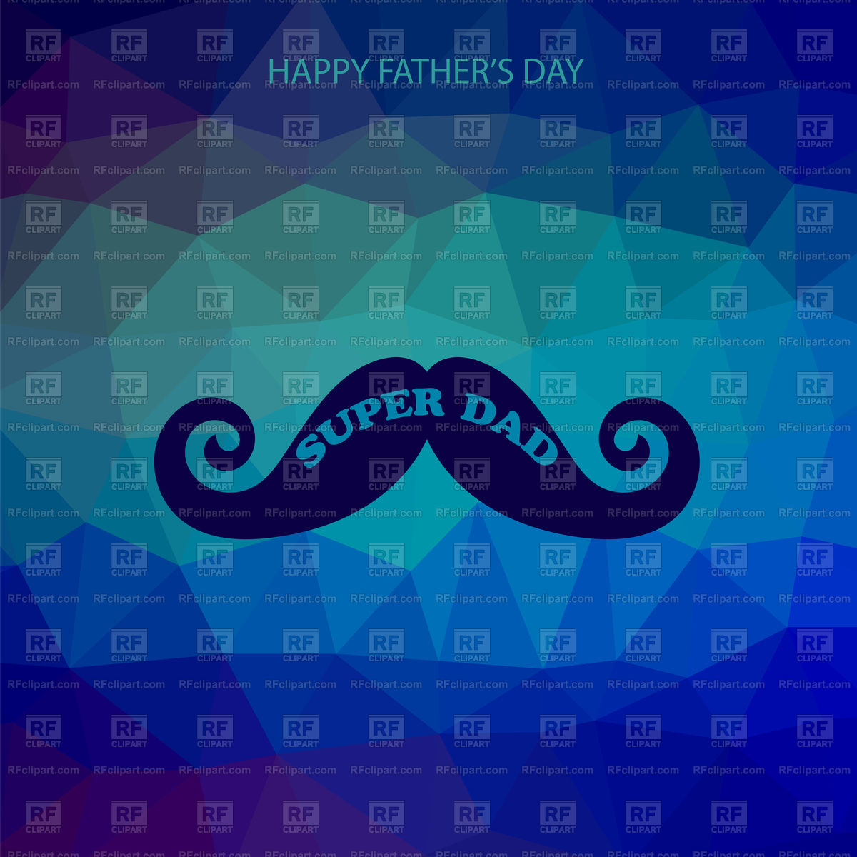 Super Dad Design Collection Isolated On A White Background