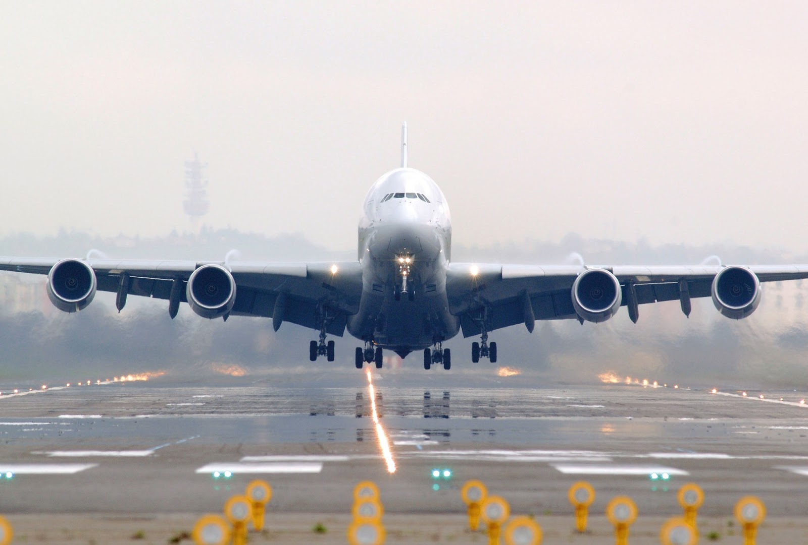 Airbus A380 Air France Takeoff