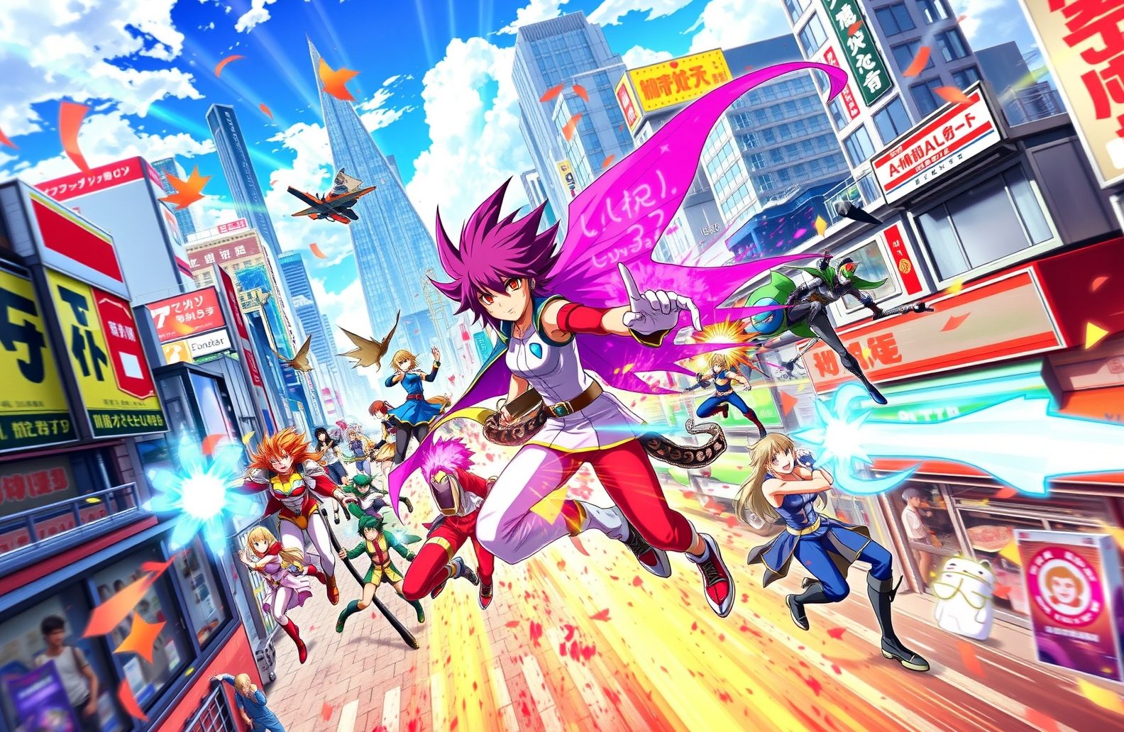 All Anime Characters HD Wallpaper