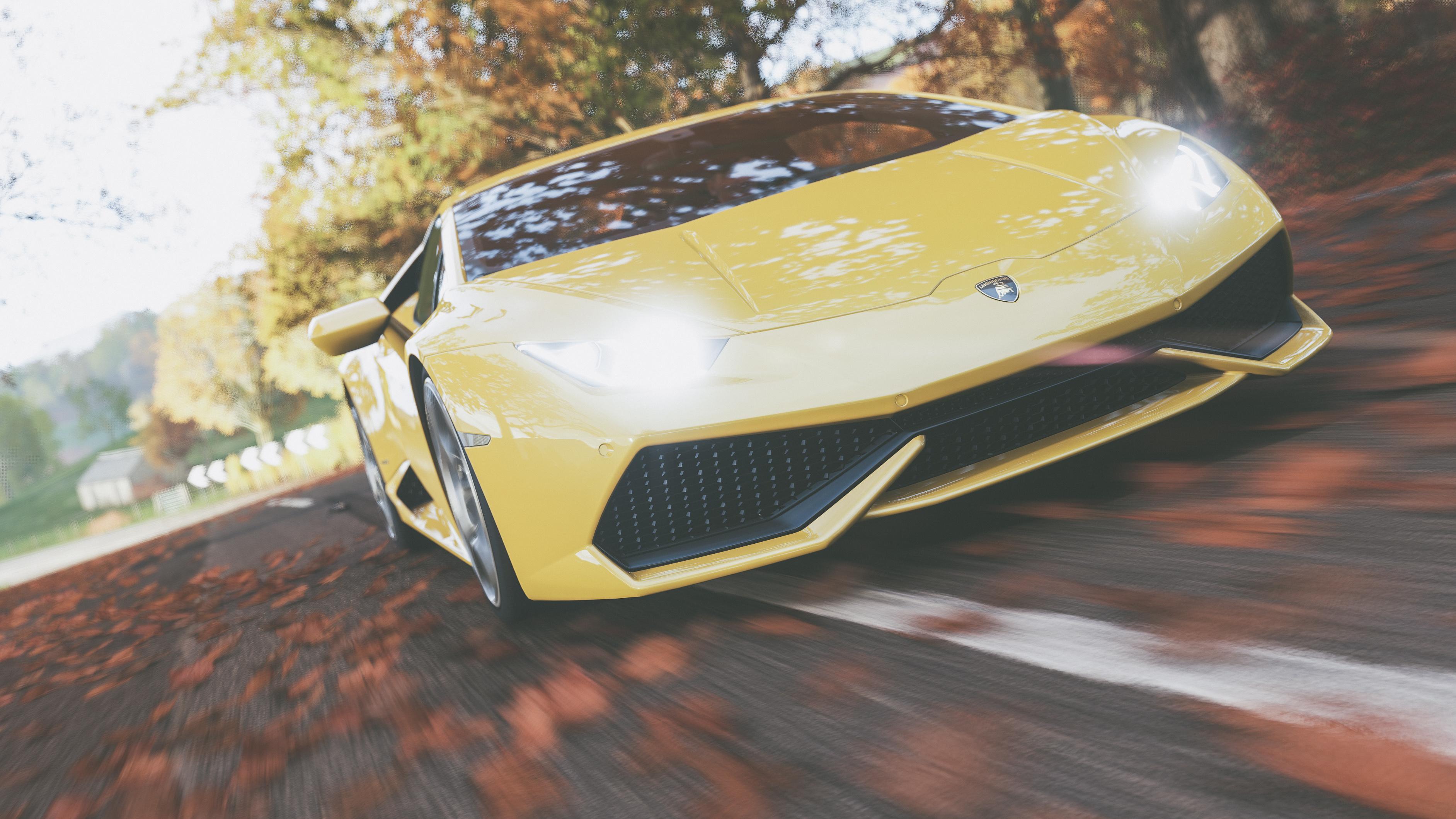 Forza Horizon Lamborghini Huracan Wallpaper HD Games