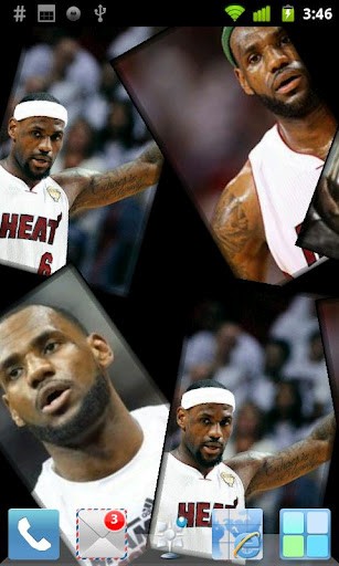 Lebron James Live Wallpaper HD App For Android