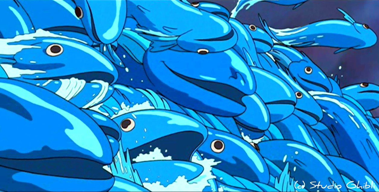 Fish Ponyo Wallpaper By Sirdaftodill
