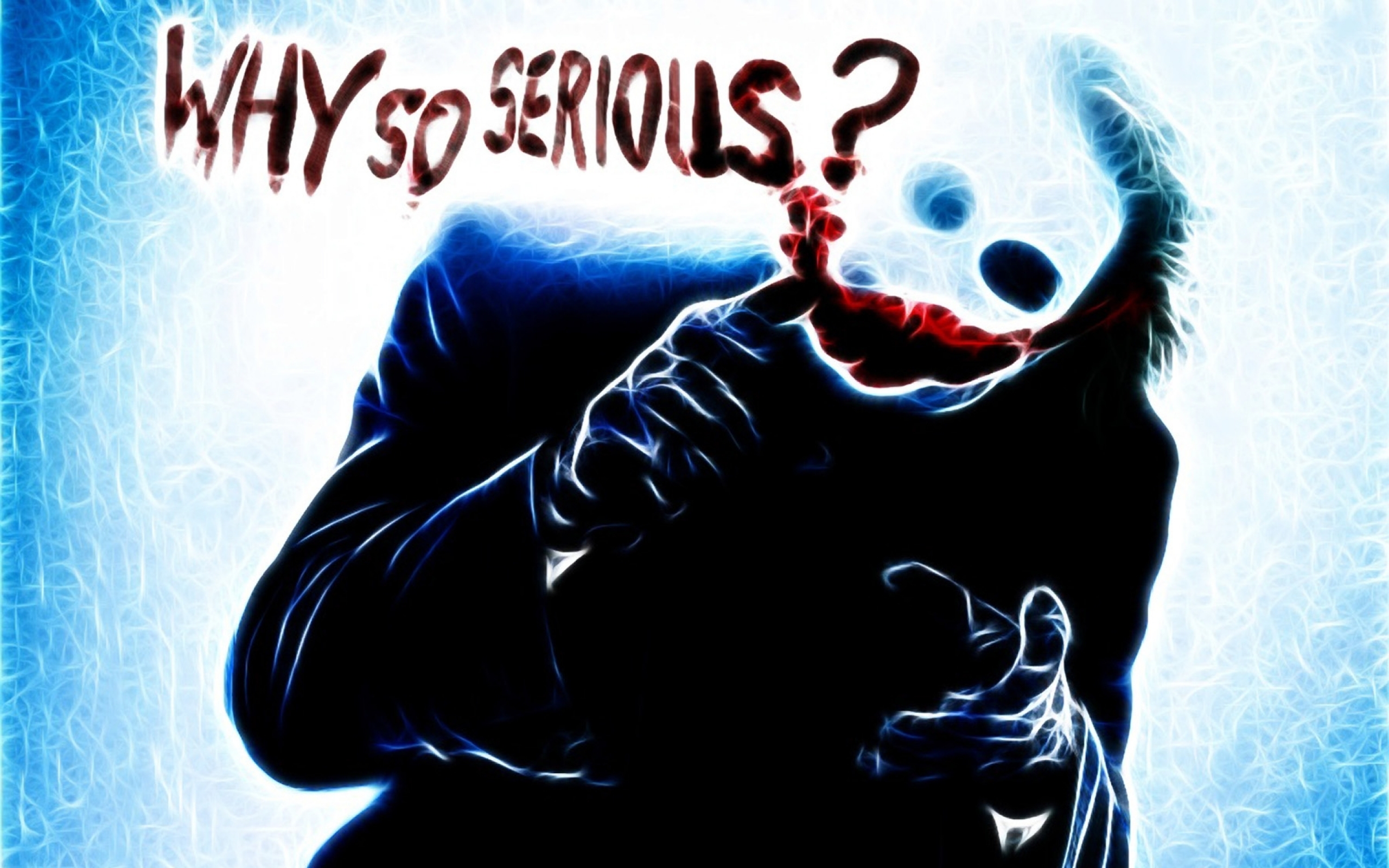 [70+] Joker Why So Serious Wallpaper on WallpaperSafari