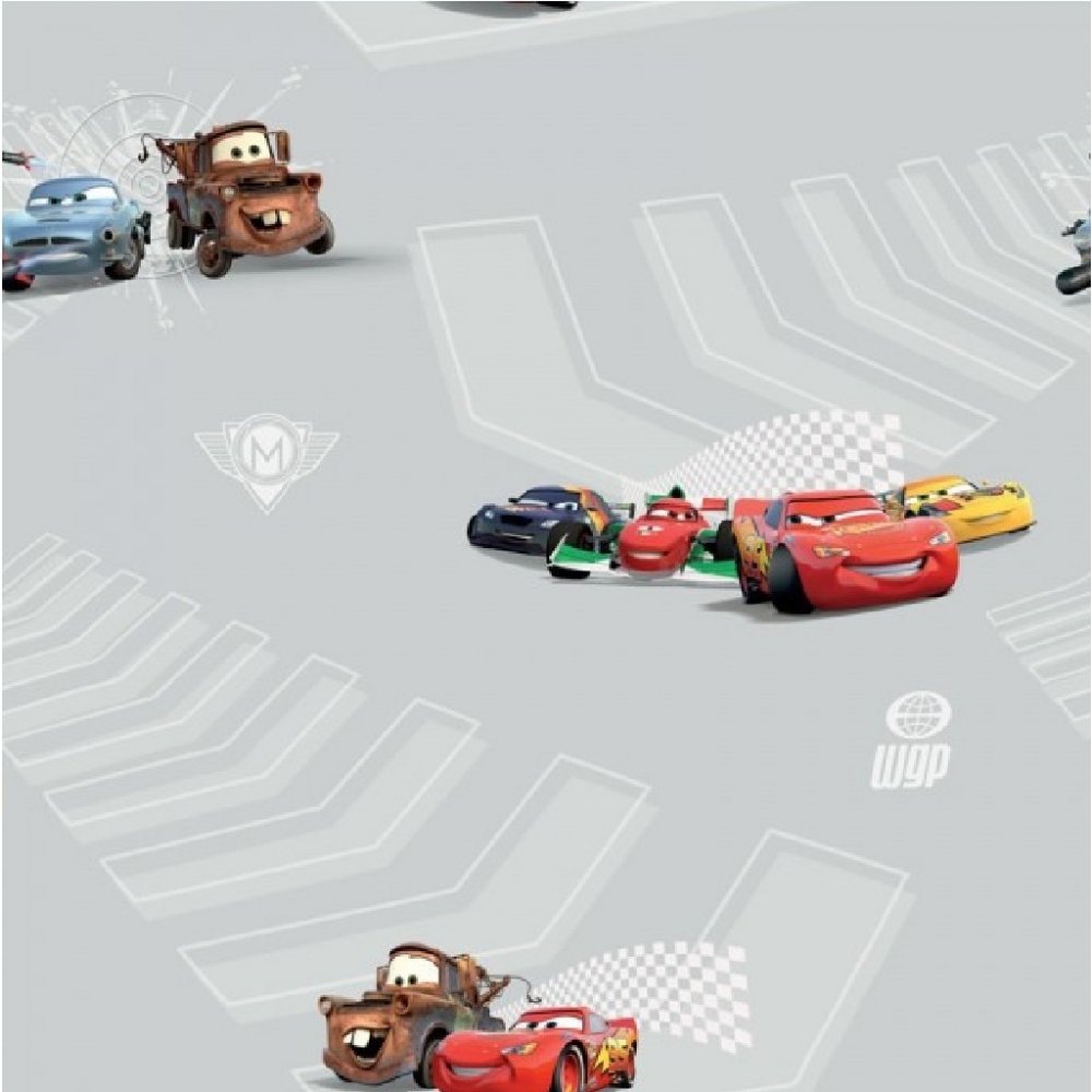 Disney Cars Lightning Mcqueen Race Track Childrens Wallpaper Df72799
