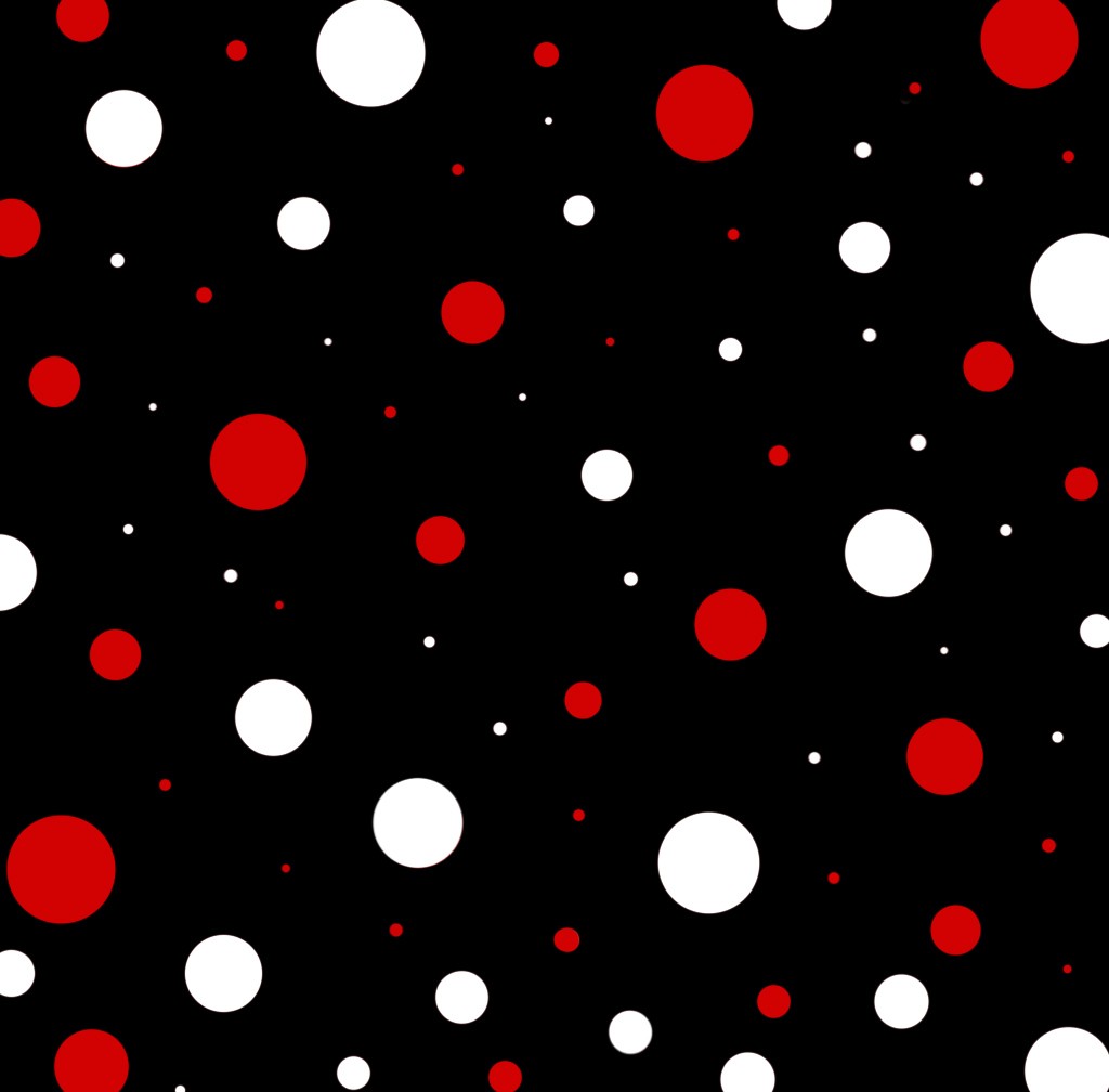 Red Black White Dots Background Create