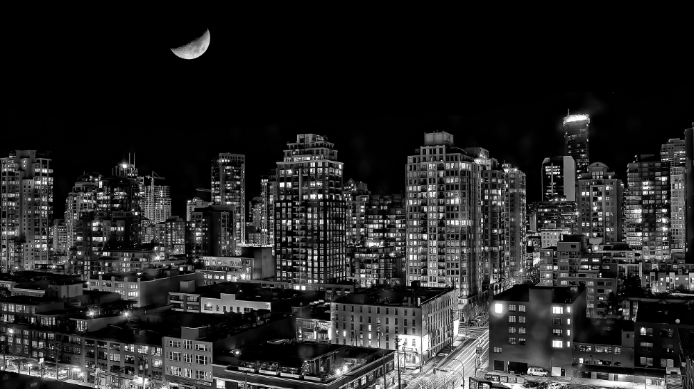 Black And White City Wallpaper Aesthetic Google Search
