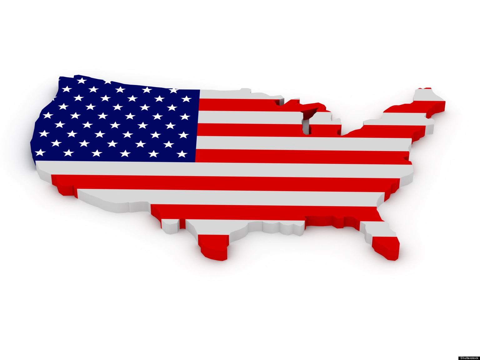 United States Map With Flag Pc Android iPhone And iPad Wallpaper