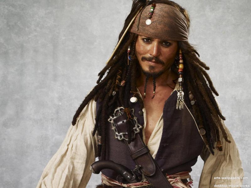 Jack Sparrow Wallpaper Stand Up Movie