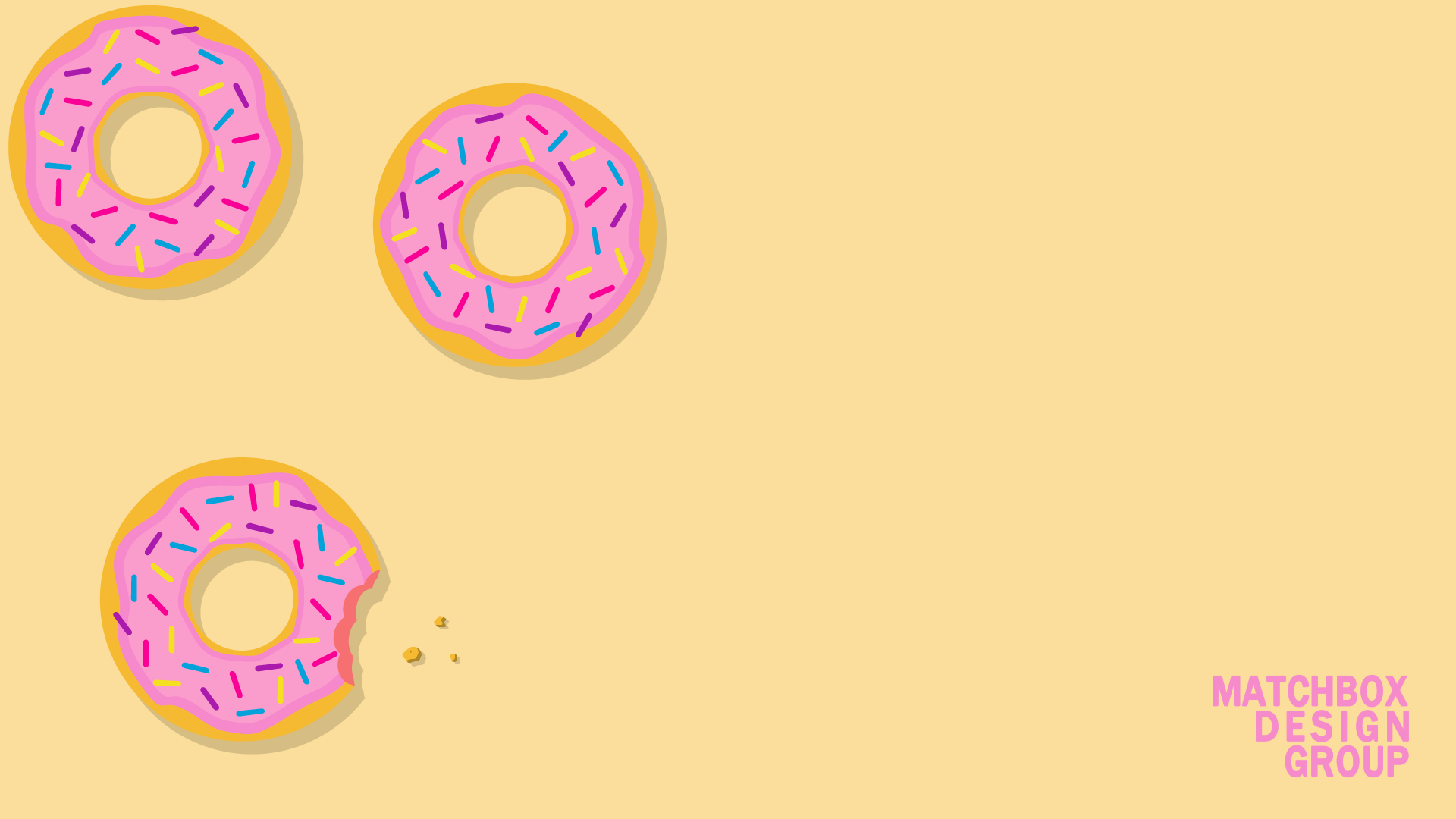 Donut Wallpaper Desktop Design Matchbox