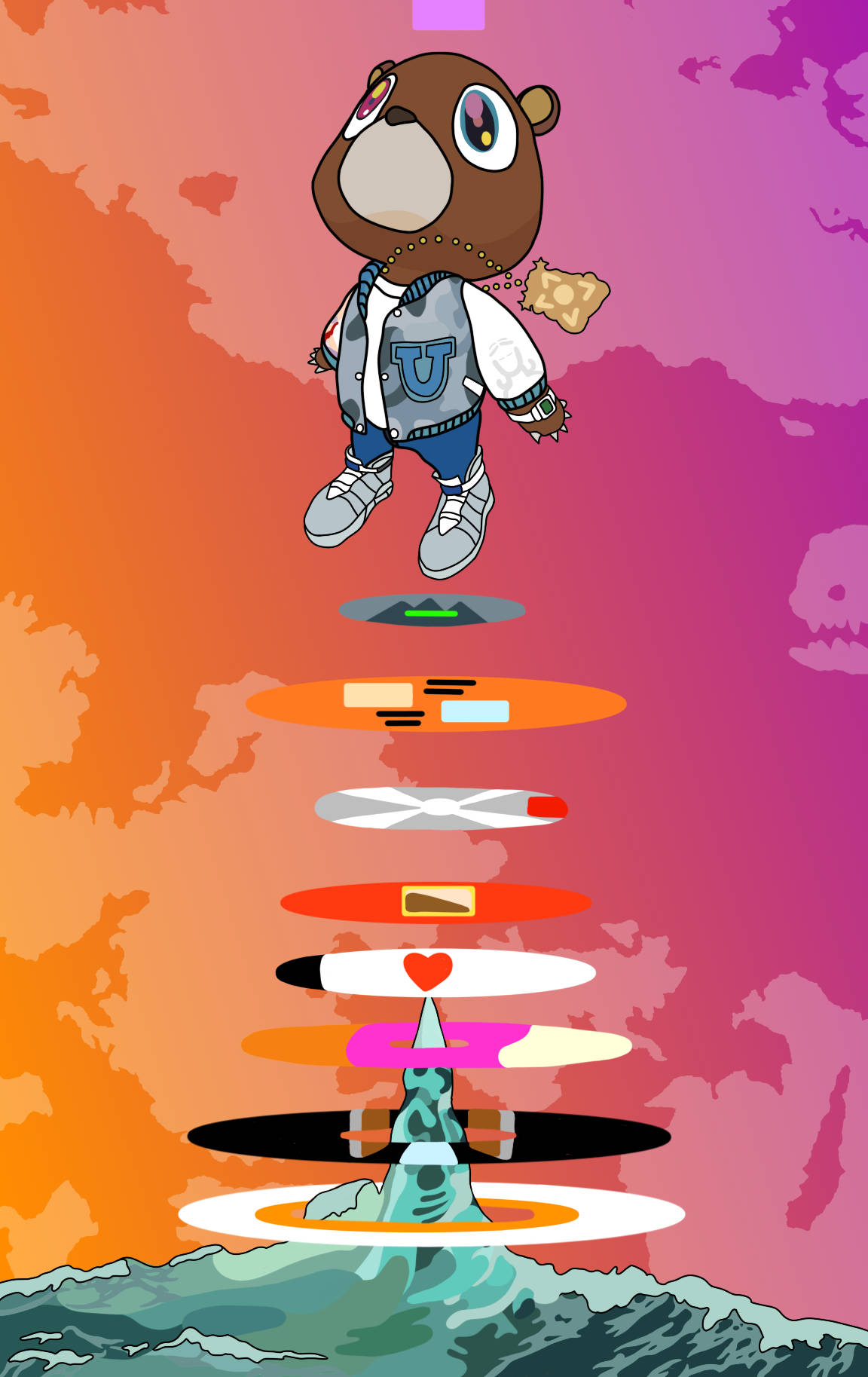 Kanye West Album Cover Wallpaper