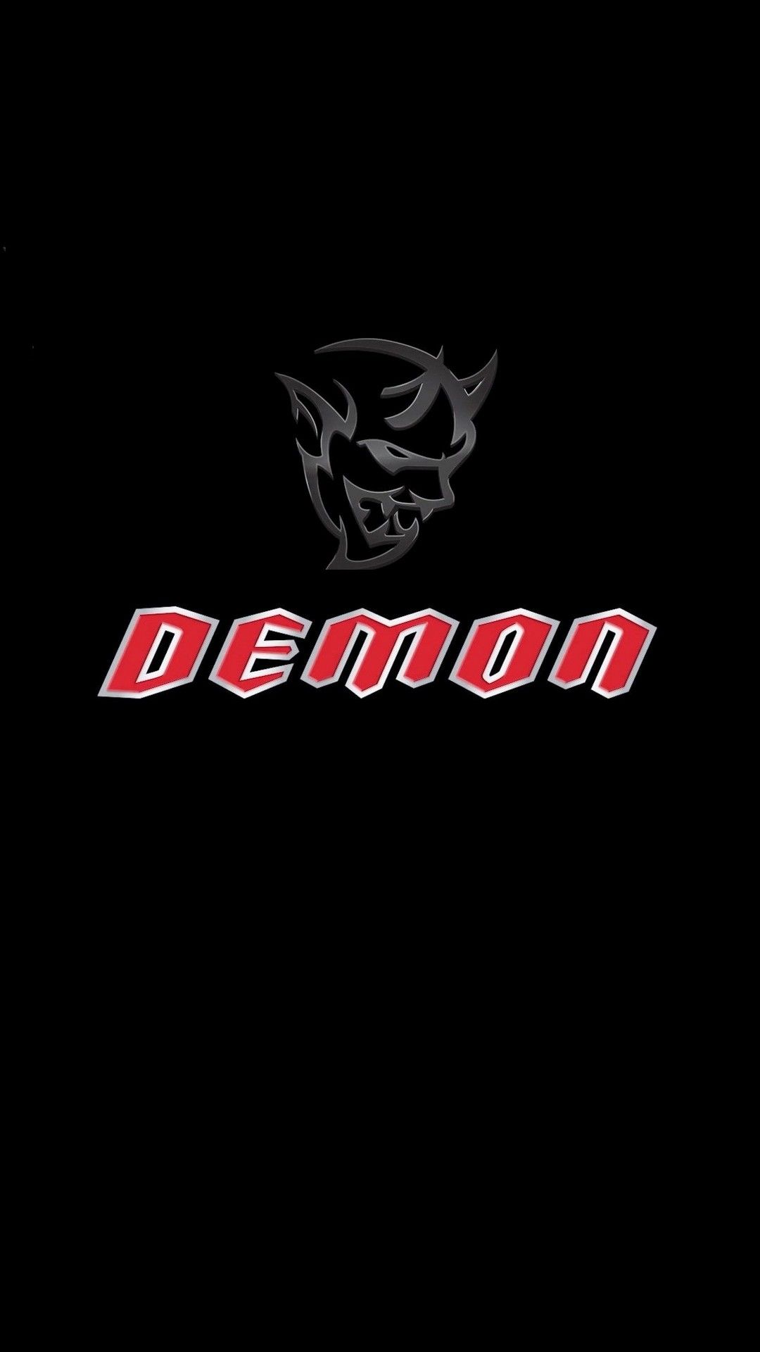 Dodge Demon Logo iPhone Wallpaper iPhonewallpaper