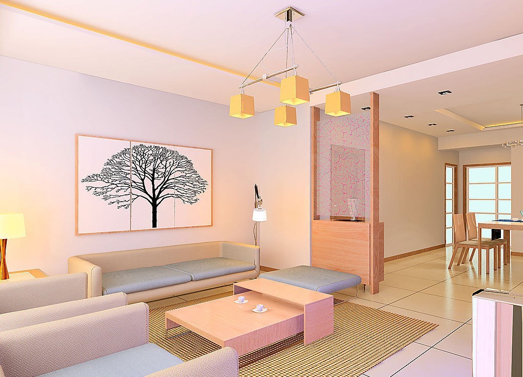 Ceiling Design Pink 3d House Pictures And Wallpaper