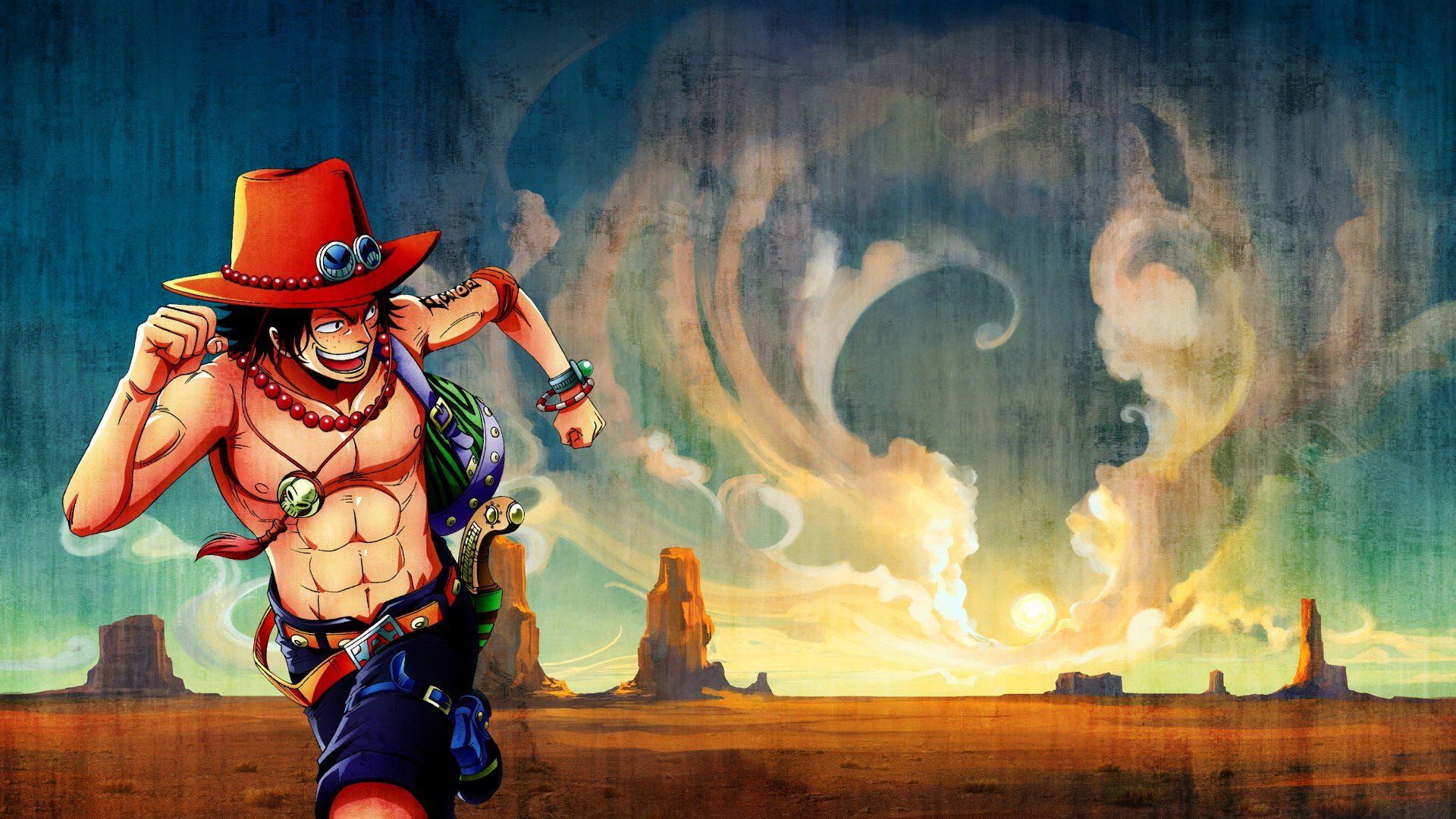 Gun One Piece Ace Wallpaper On