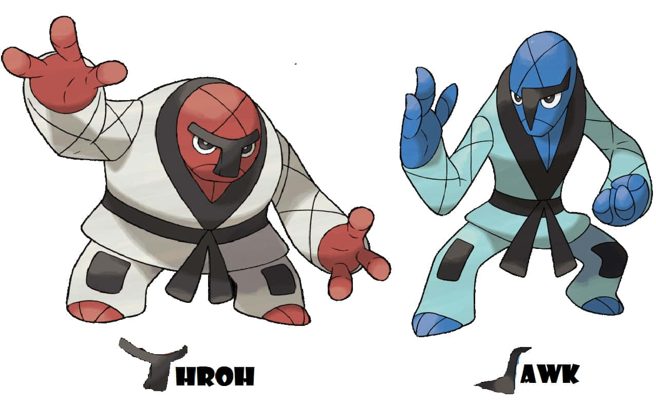 Throh And Sawk Beside Each Other Wallpaper