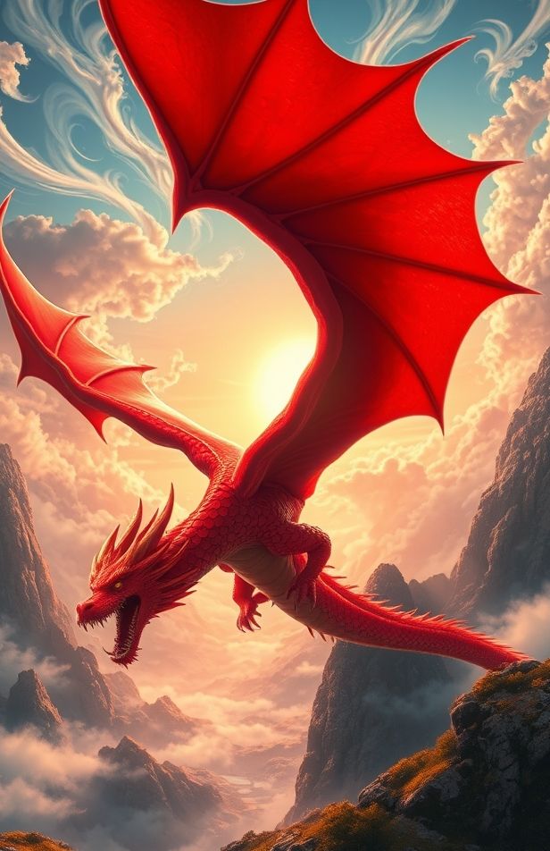 Red Dragon Gaming Wallpaper