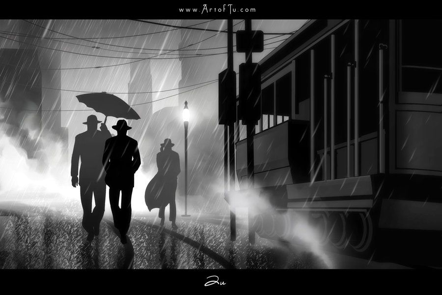 Noir Series City Night By Artoftu