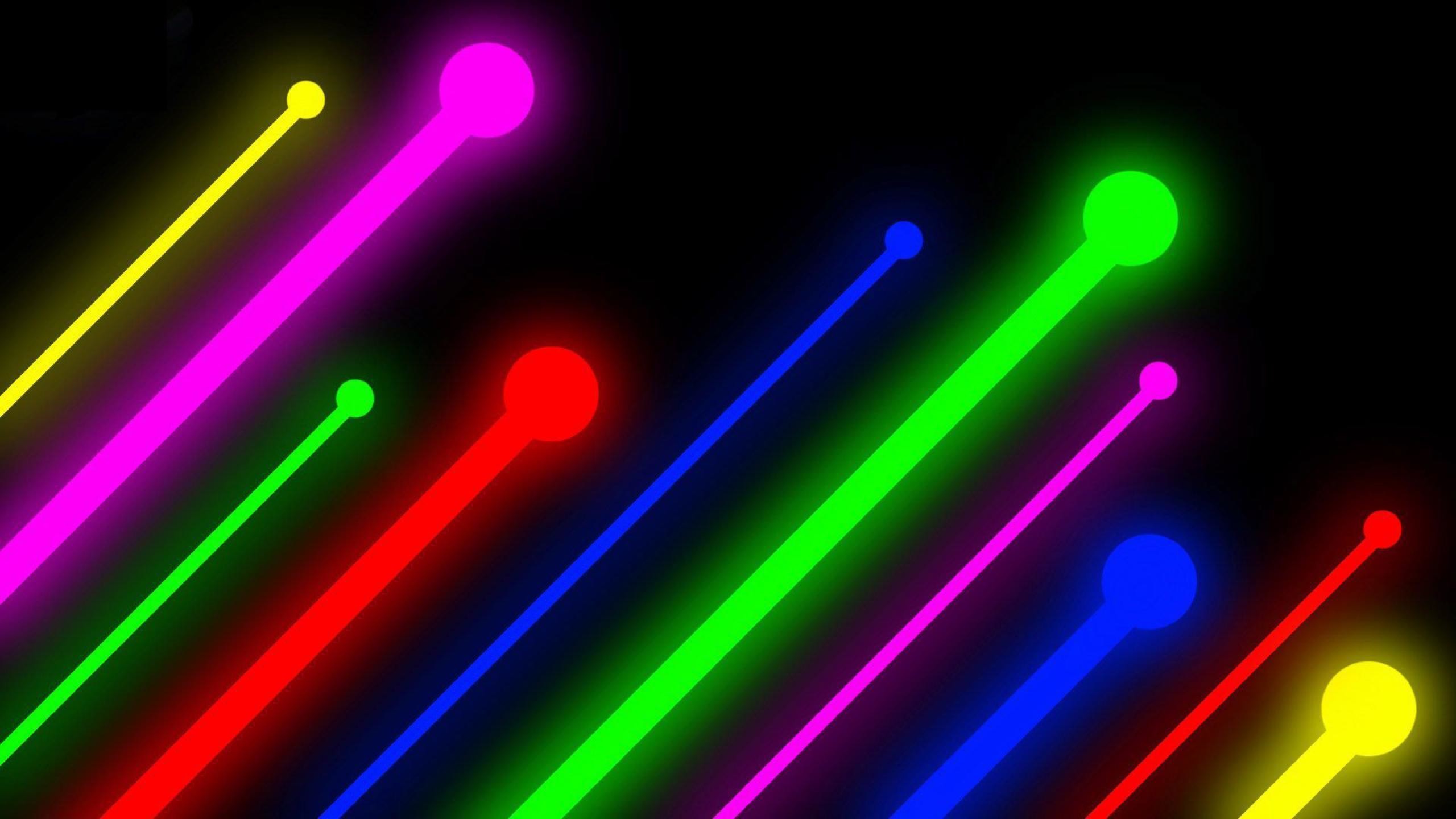 Abstract Neon Wallpaper