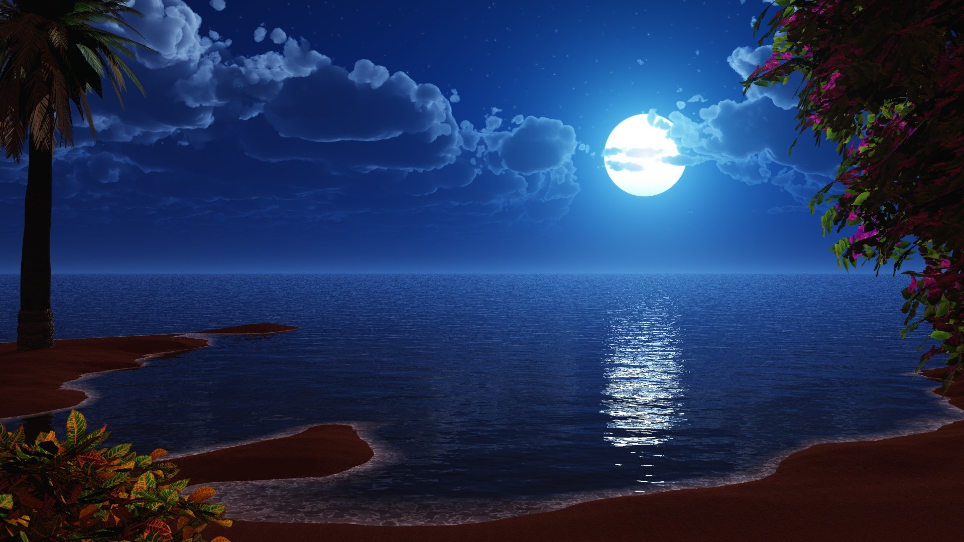 Free download Blue Moon Ocean [1920x1080] for your Desktop, Mobile & Tablet  | Explore 72+ Blue Moon Wallpaper | Moon Wallpapers, Moon Wallpaper,  Harvest Moon Wallpapers