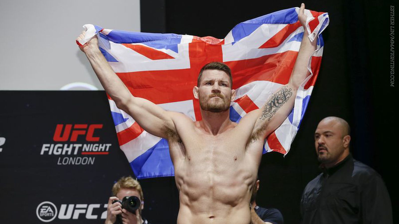 Ufc Results Michael Bisping Scores Stunning Knockout
