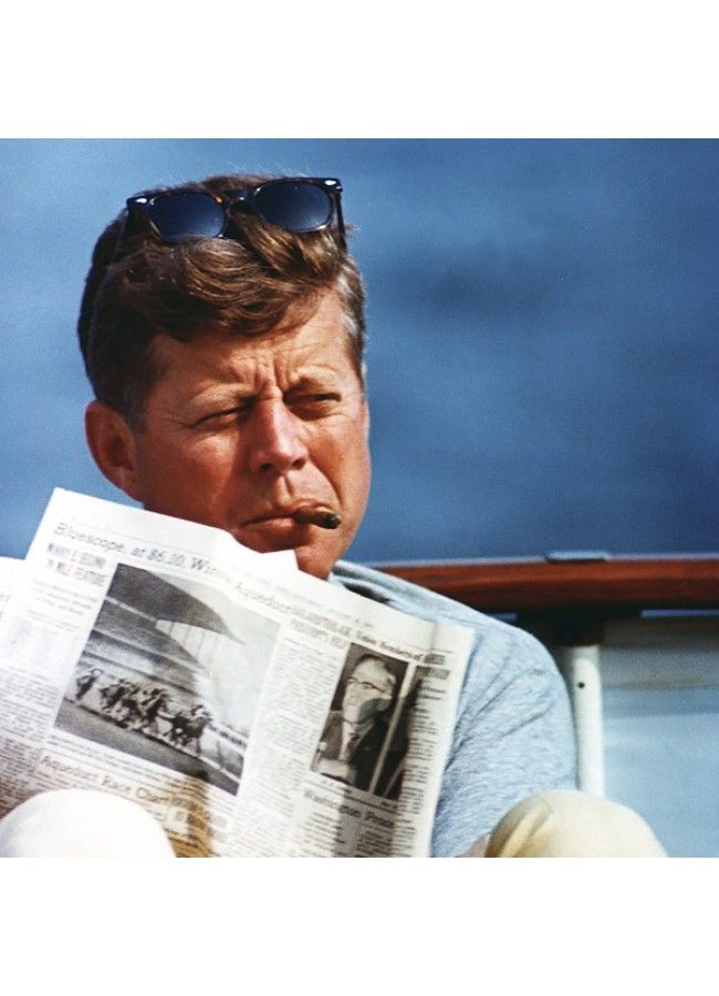 John F Kennedy Jfk Horn Rimmed Sunglasses In Tv Film