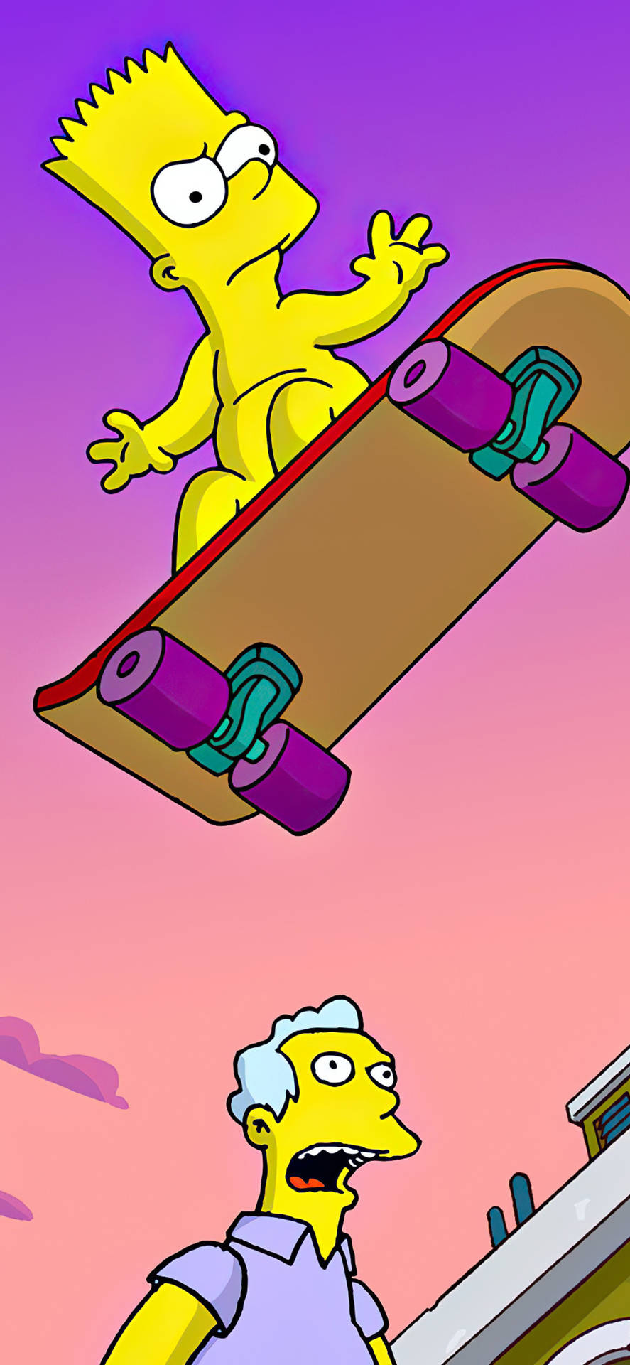 iPhone X Cartoon Wallpaper