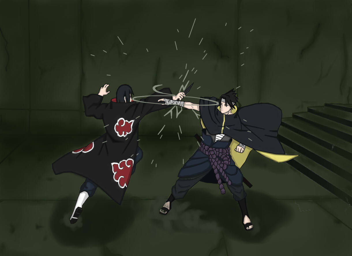 Sasuke Itachi Wallpaper Itachi vs Sasuke Wallpaper