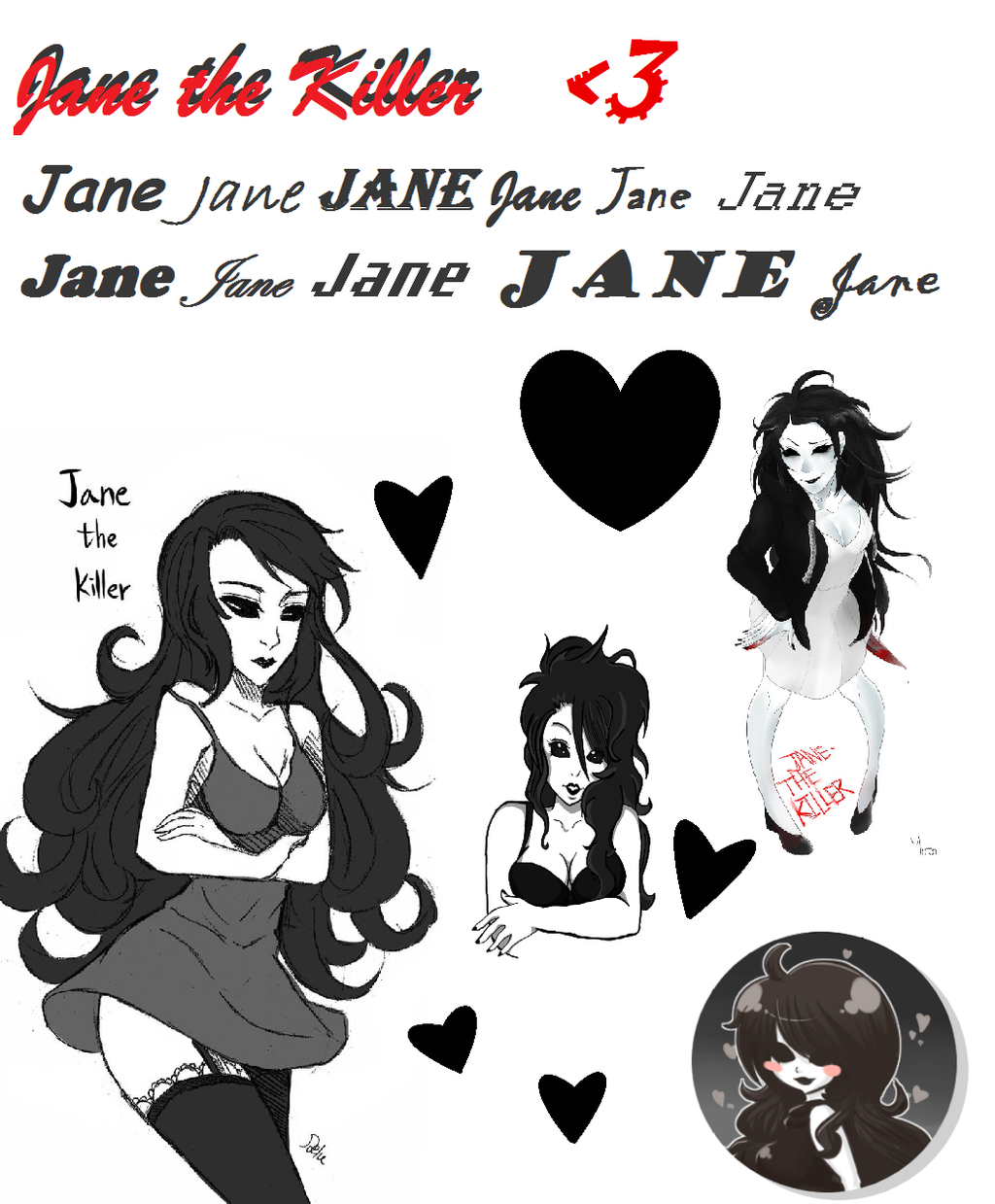 Jane The Killer Wallpaper By Unanocheloca Fan Art Other