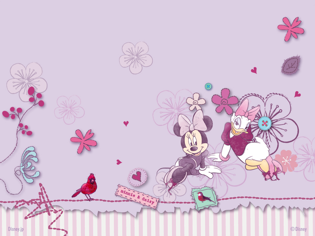 Minnie Daisy Disney Wallpaper