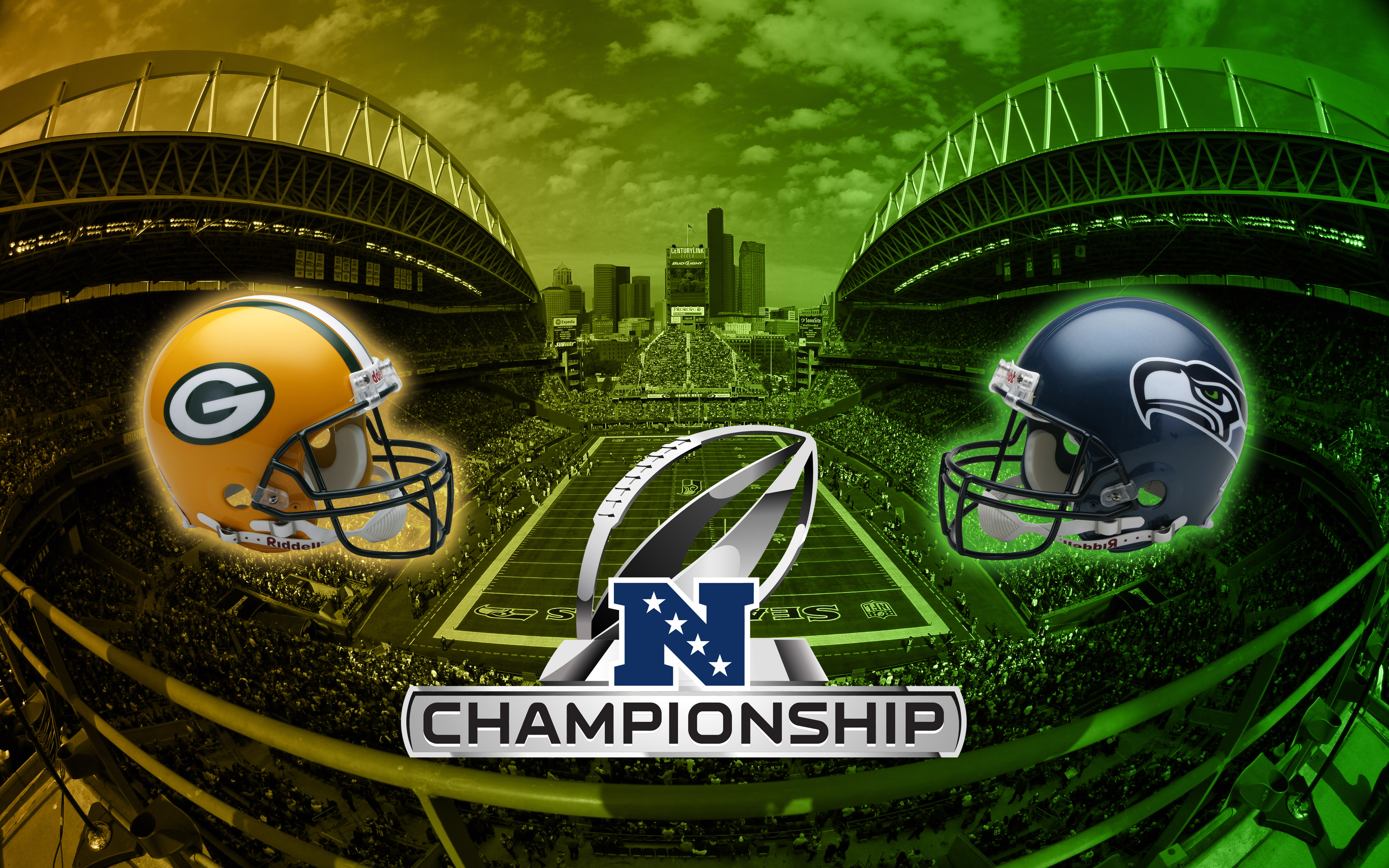 Green Bay Packers Vs Seattle Seahawks Nfc Championship Game