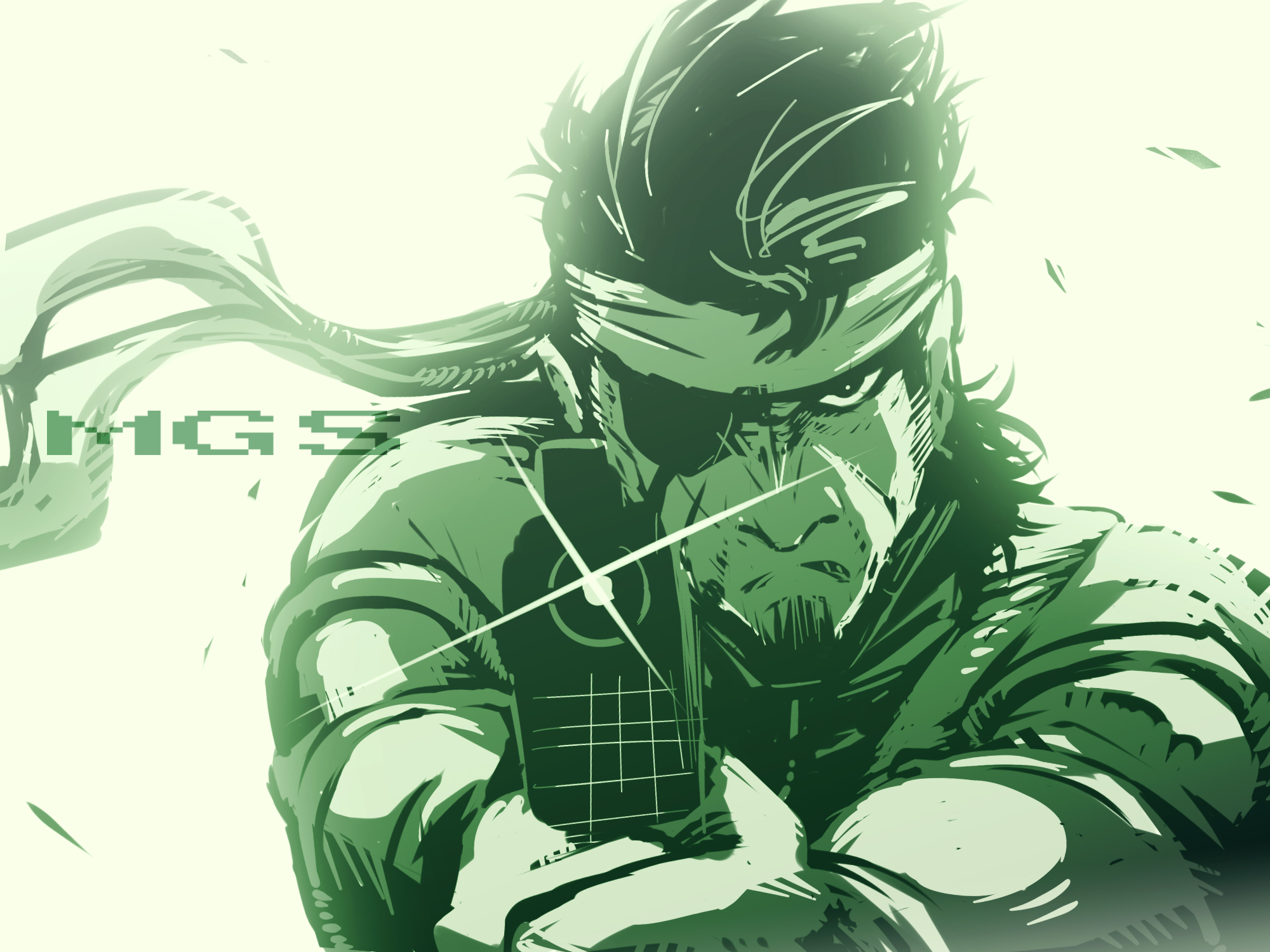 Anime Wallpaper Metal Gear Solid Big Boss Highres