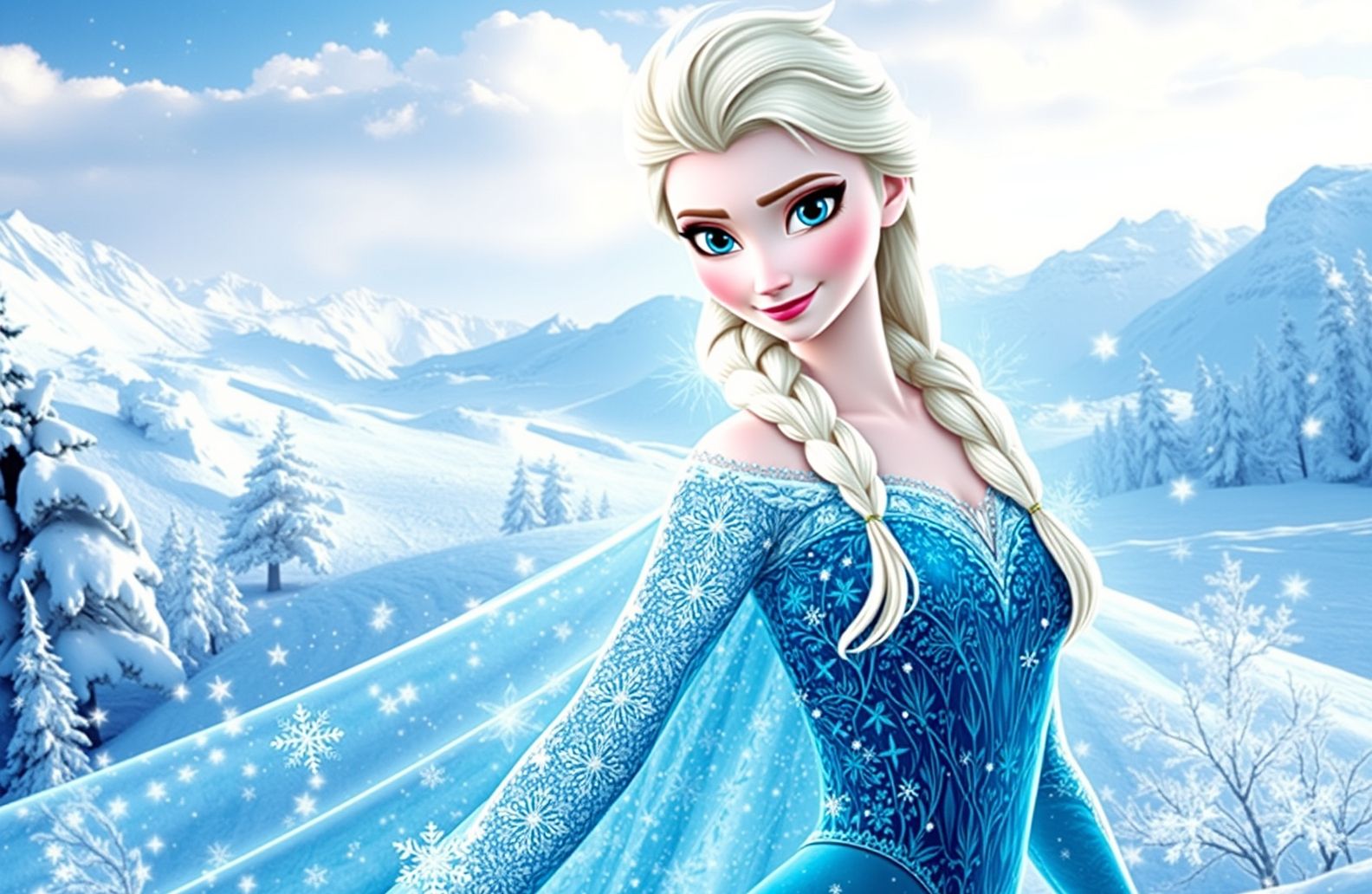 HD Elsa Wallpaper 1080p
