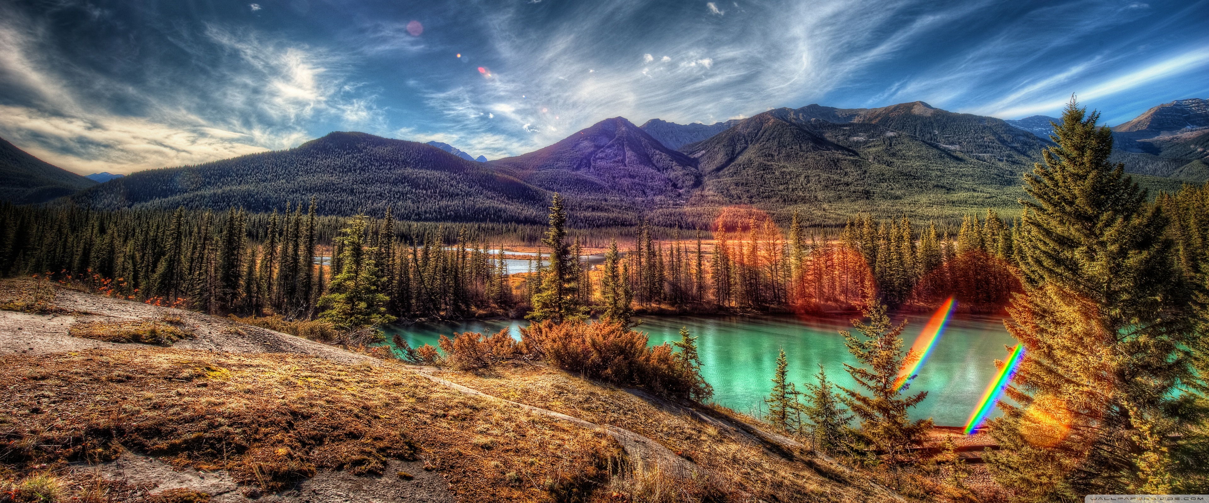 Banff National Park Alberta Canada 4k HD Desktop Wallpaper