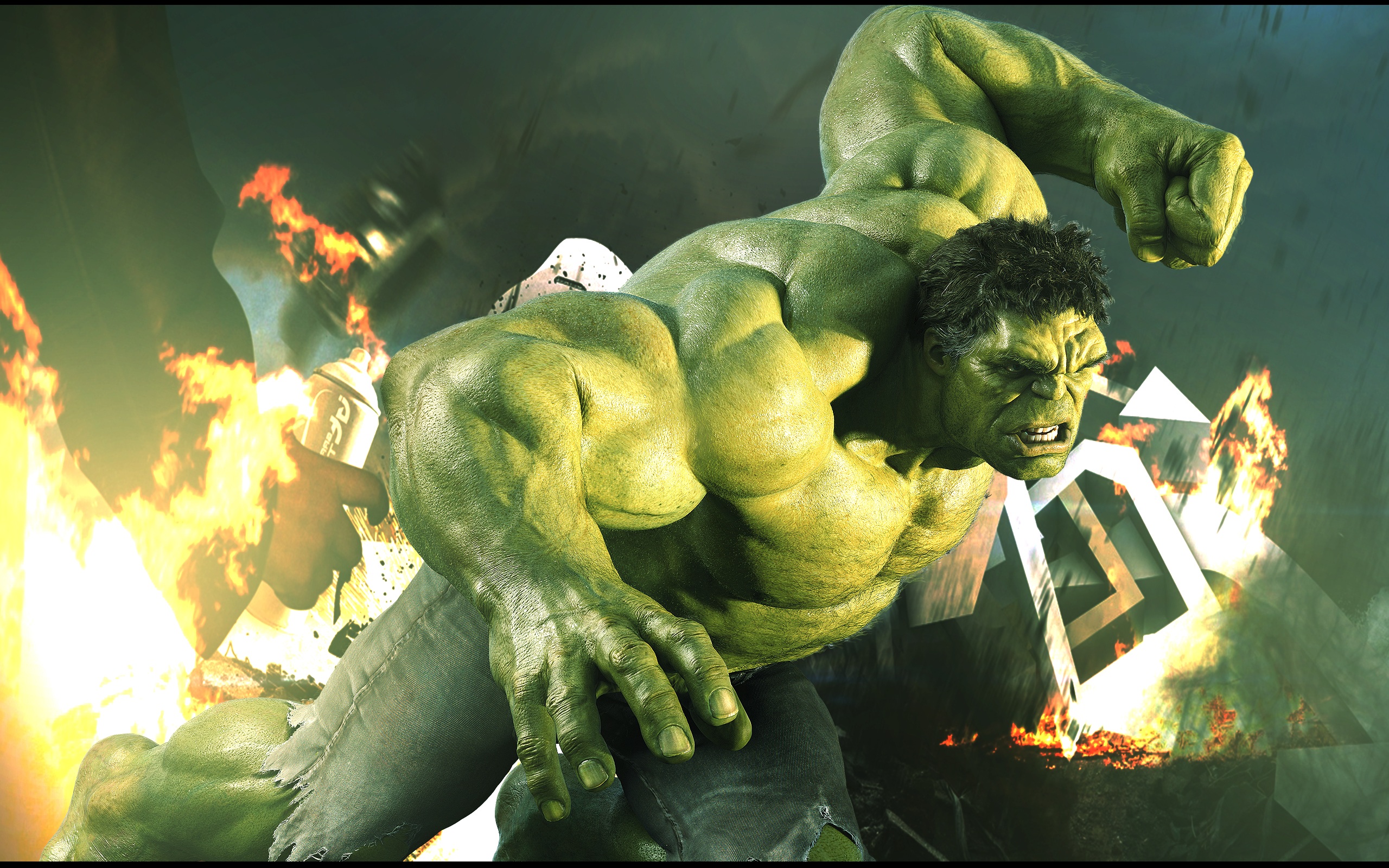 Hulk Wallpaper HD Reverse By Azzk1ka