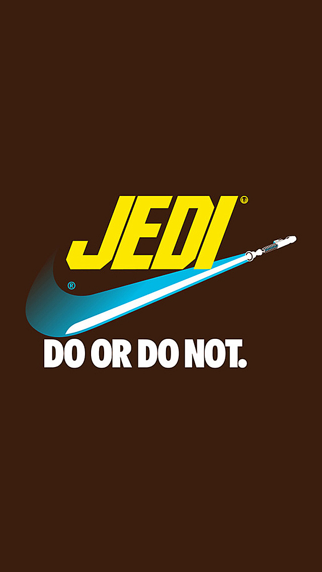 Jedi Do Or Not iPhone Wallpaper