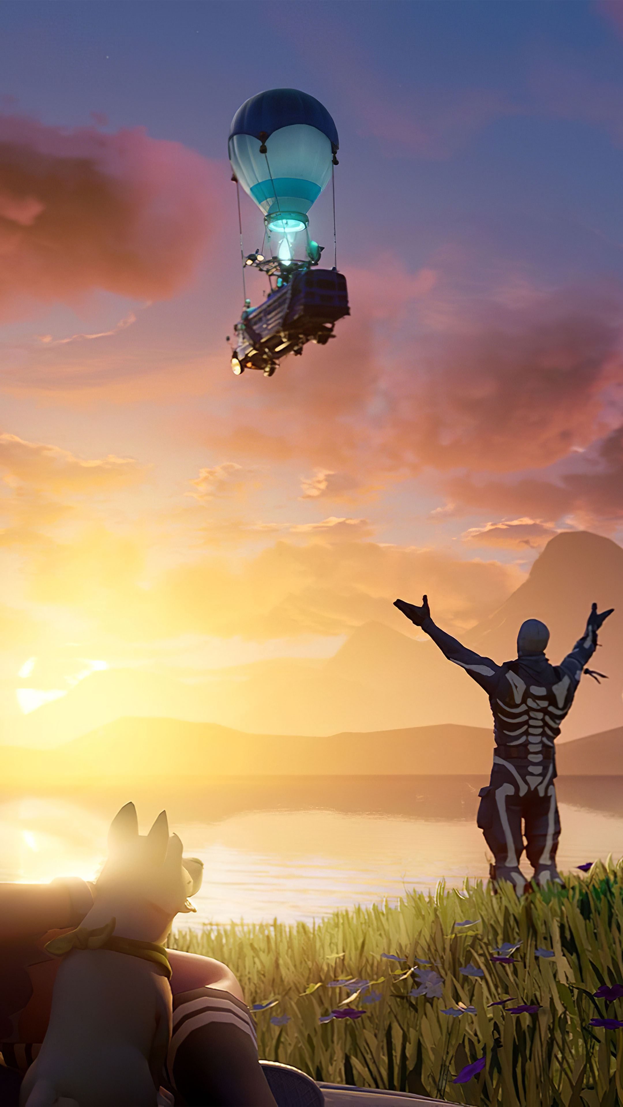 Fortnite Chapter 4k Ultra HD Mobile Phone Wallpaper