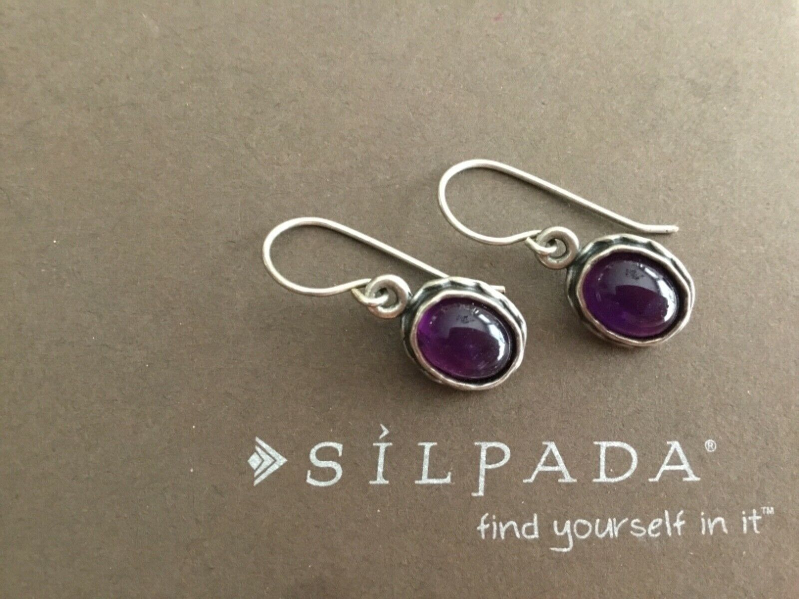Silpada Sterling Silver Oval Purple Amethyst And Similar Items