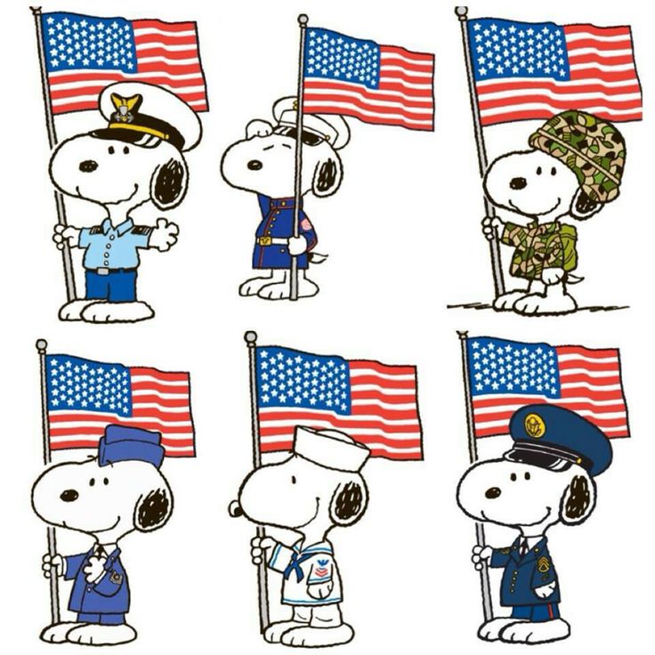 Snoopy Happy Memorial Day
