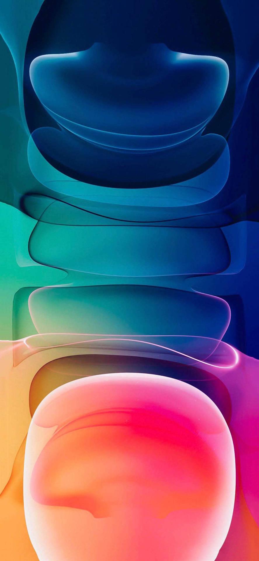 Download Ios 15 Abstract Spheres Wallpaper