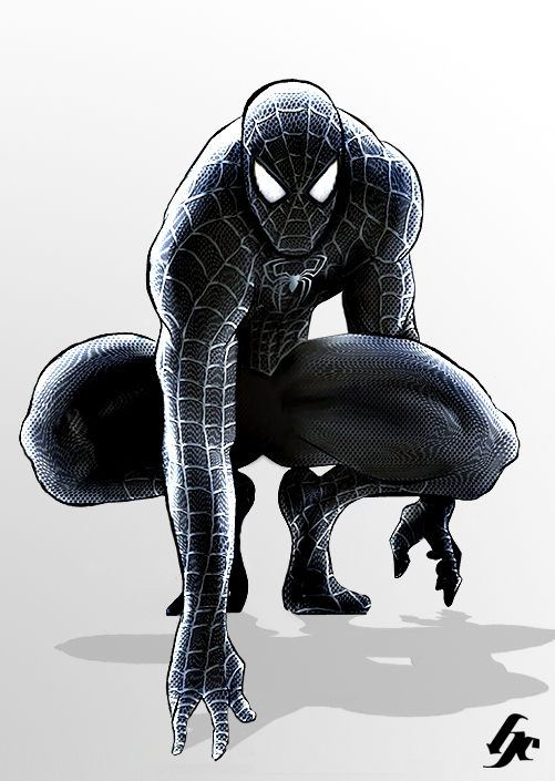 Spider Man Symbiote Suit By Hyzak