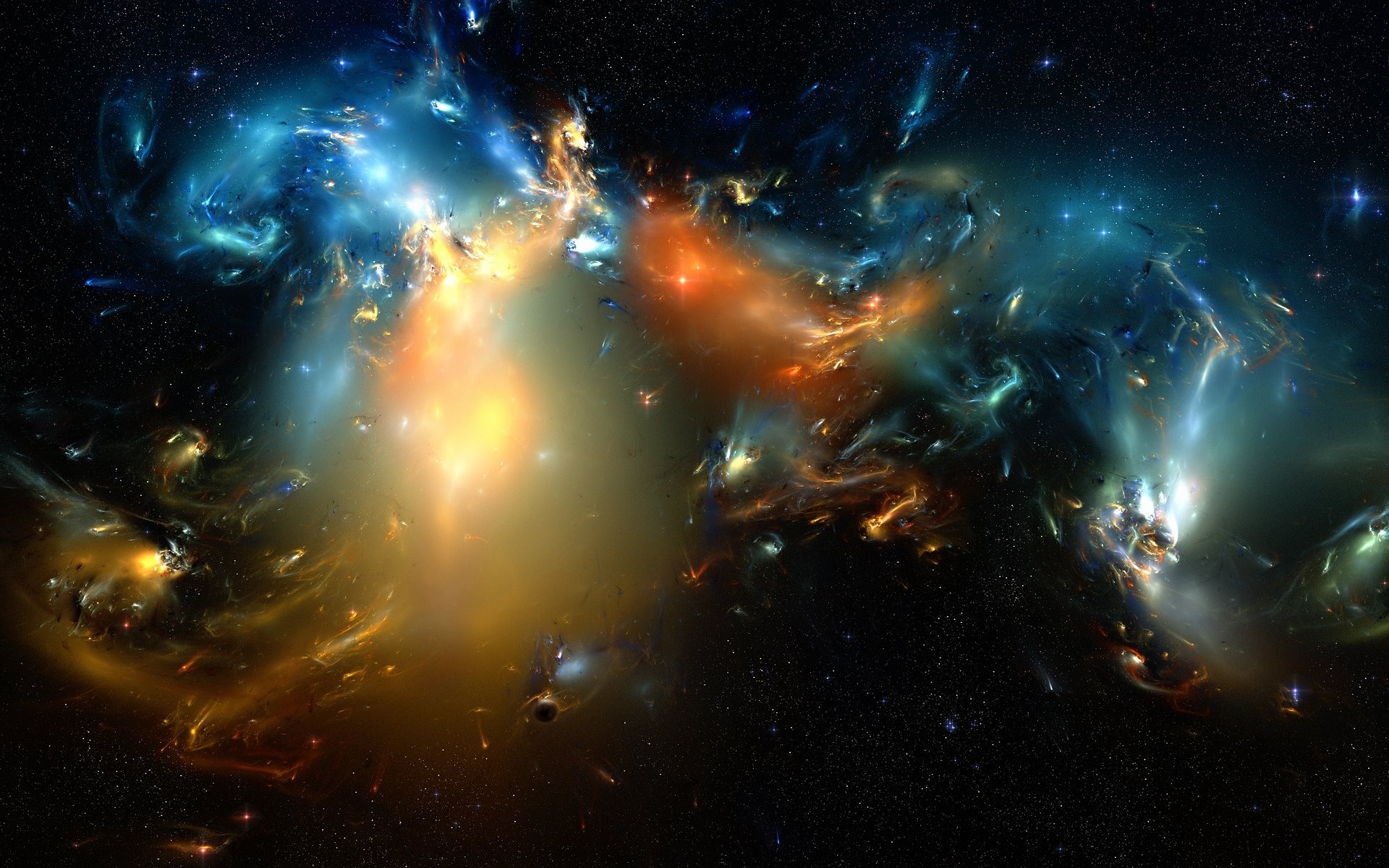 Cometary Nebula desktop wallpaper