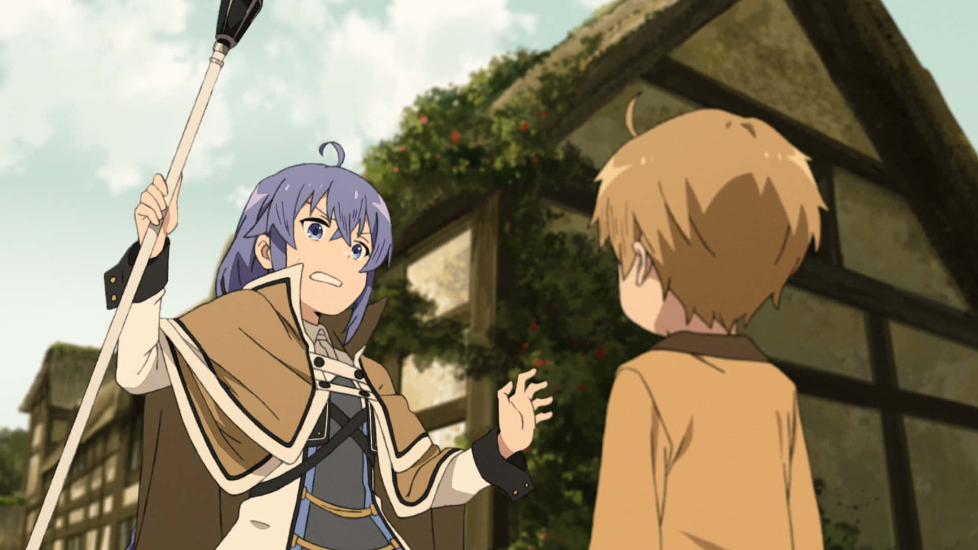Discover A New World Of Adventure In Mushoku Tensei Wallpaper