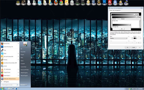 Desktop Themes Batman Windows Xp