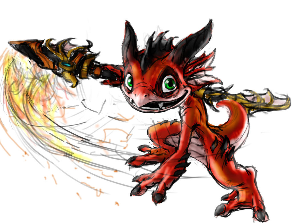 Kind Of Dragon Fizz Skin League Legends By Dragon7350