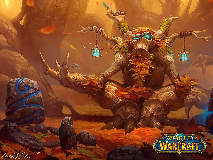 New World Of Warcraft Fan Wallpaper