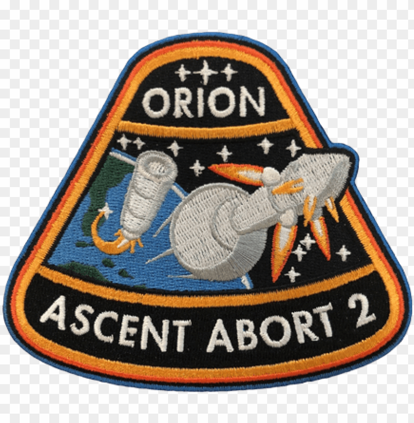 Orion Aa Ascent Abort Mission Patch Nasa Png Image
