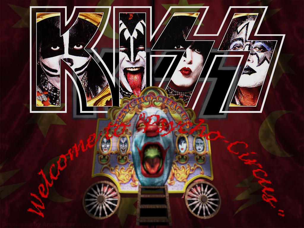 Kiss Phycho Circus Wallpaper